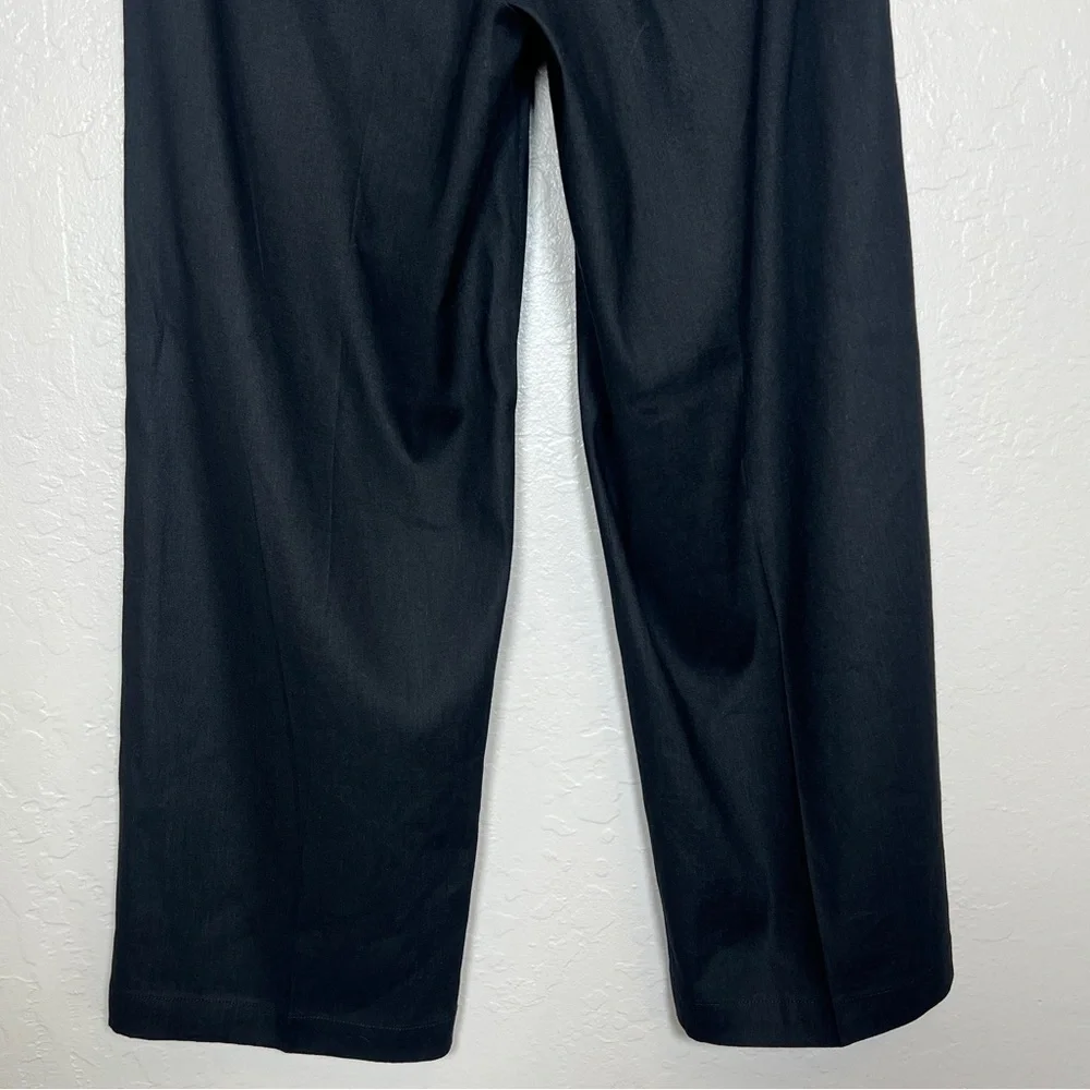 RAG & BONE Women’s Size 4 Black Dylan Cropped Linen Pants